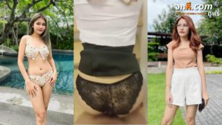 xxxหลุดน้องเนยใจร่าน หุ่นดีชิบหายเลยโดนเย็ดท่าหมาคาชุดเกงในยังใส่อยู่เลยแหวกเกงในเย็ดหีโคตรเสียวเสียวไปหมดงานโคตรดีอยากจับทำเมียเลยถ้าจะเด็ดขนาดนี้